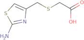 2-{[(2-Amino-1,3-thiazol-4-yl)methyl]sulfanyl}acetic acid