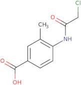 4-[(Chloroacetyl)amino]-3-methylbenzoic acid