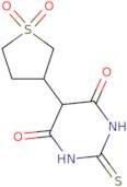 5-(1,1-Dioxo-1λ⁶-thiolan-3-yl)-2-sulfanylidene-1,3-diazinane-4,6-dione