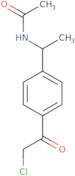 N-{1-[4-(2-Chloroacetyl)phenyl]ethyl}acetamide