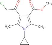 Methyl 4-(chloroacetyl)-1-cyclopropyl-2,5-dimethyl-1H-pyrrole-3-carboxylate