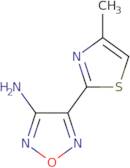 4-(4-Methyl-1,3-thiazol-2-yl)-1,2,5-oxadiazol-3-amine