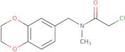 2-Chloro-N-(2,3-dihydro-1,4-benzodioxin-6-ylmethyl)-N-methylacetamide