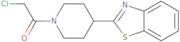 1-[4-(1,3-Benzothiazol-2-yl)piperidin-1-yl]-2-chloroethan-1-one