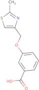 3-[(2-Methyl-1,3-thiazol-4-yl)methoxy]benzoic acid