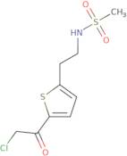 N-{2-[5-(2-Chloroacetyl)thiophen-2-yl]ethyl}methanesulfonamide