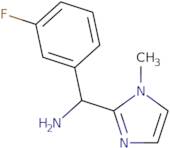 (3-Fluorophenyl)(1-methyl-1H-imidazol-2-yl)methanamine