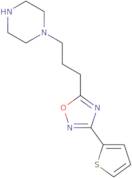 1-{3-[3-(Thiophen-2-yl)-1,2,4-oxadiazol-5-yl]propyl}piperazine