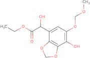 ±,7-Dihydroxy-6-(methoxymethoxy)-1,3-Benzodioxole-4-acetic Acid Ethyl Ester