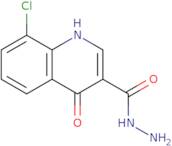 8-Chloro-4-hydroxyquinoline-3-carbohydrazide