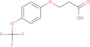 3-(4-(Trifluoromethoxy)phenoxy)propanoic acid