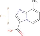 8-Methyl-2-(trifluoromethyl)imidazo[1,2-a]pyridine-3-carboxylic acid