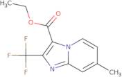 Ethyl 7-methyl-2-(trifluoromethyl)imidazo[1,2-a]pyridine-3-carboxylate