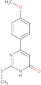 6-(4-Methoxyphenyl)-2-(methylthio)pyrimidin-4(3H)-one