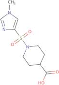 1-[(1-Methyl-1H-imidazol-4-yl)sulfonyl]piperidine-4-carboxylic acid