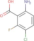 6-Amino-3-chloro-2-fluorobenzoic acid