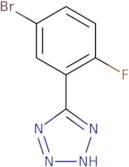 5-(5-Bromo-2-fluorophenyl)-2H-tetrazole