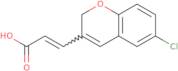 (2E)-3-(6-Chloro-2H-chromen-3-yl)acrylic acid