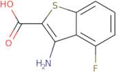 3-Amino-4-fluoro-1-benzothiophene-2-carboxylic acid