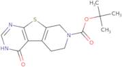 tert-Butyl 4-oxo-3,5,6,8-tetrahydropyrido[4',3':4,5]thieno[2,3-d]pyrimidine-7(4H)-carboxylate