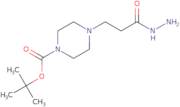 1-Boc-4-(3-hydrazinyl-3-oxopropyl)piperazine