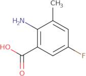 2-Amino-5-fluoro-3-methylbenzoic acid