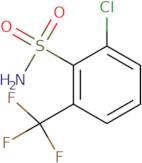 2-Chloro-6-(trifluoromethyl)benzene-1-sulfonamide