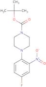 tert-Butyl 4-(4-fluoro-2-nitrophenyl)piperazine-1-carboxylate