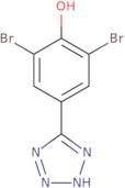 2,6-Dibromo-4-(2H-1,2,3,4-tetrazol-5-yl)phenol