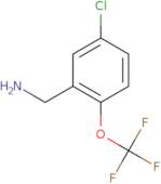 (5-Chloro-2-(trifluoromethoxy)phenyl)methanamine