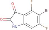 5-Bromo-4,6-difluoro-2,3-dihydro-1H-indole-2,3-dione