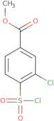 methyl 3-chloro-4-(chlorosulfonyl)benzoate