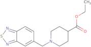 Ethyl 1-(2,1,3-benzothiadiazol-5-ylmethyl)piperidine-4-carboxylate