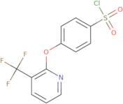 4-{[3-(Trifluoromethyl)pyridin-2-yl]oxy}benzenesulfonyl chloride
