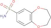 3,4-Dihydro-2H-1,5-benzodioxepine-7-sulfonamide