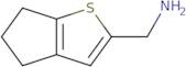 4H,5H,6H-Cyclopenta[b]thiophen-2-ylmethanamine