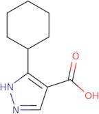 3-Cyclohexyl-1H-pyrazole-4-carboxylic acid