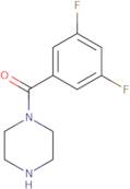 1-(3,5-difluorobenzoyl)piperazine hcl