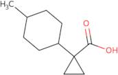 1-(4-Methylcyclohexyl)cyclopropane-1-carboxylic acid