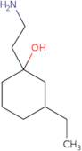 1-(2-Aminoethyl)-3-ethylcyclohexan-1-ol