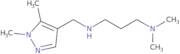 N-[(1,5-Dimethylpyrazol-4-yl)methyl]-N',N'-dimethylpropane-1,3-diamine