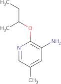 2-Butan-2-yloxy-5-methylpyridin-3-amine