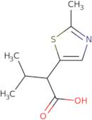 3-Methyl-2-(2-methyl-1,3-thiazol-5-yl)butanoic acid