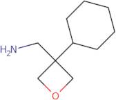 1-(3-Cyclohexyloxetan-3-yl)methanamine