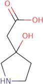 2-(3-Hydroxypyrrolidin-3-yl)acetic acid