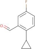 2-Cyclopropyl-5-fluorobenzaldehyde