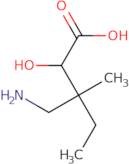 3-(Aminomethyl)-2-hydroxy-3-methylpentanoic acid