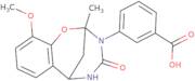 3-{6-Methoxy-9-methyl-11-oxo-8-oxa-10,12-diazatricyclo[7.3.1.0,]trideca-2,4,6-trien-10-yl}benzoic …