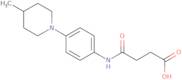 3-{[4-(4-Methylpiperidin-1-yl)phenyl]carbamoyl}propanoic acid