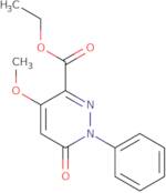 Ethyl 4-methoxy-6-oxo-1-phenyl-1,6-dihydropyridazine-3-carboxylate